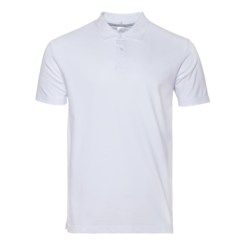 Рубашка поло унисекс STAN хлопок 185, 04U, Белый,  (10/1)  (64/6XL)