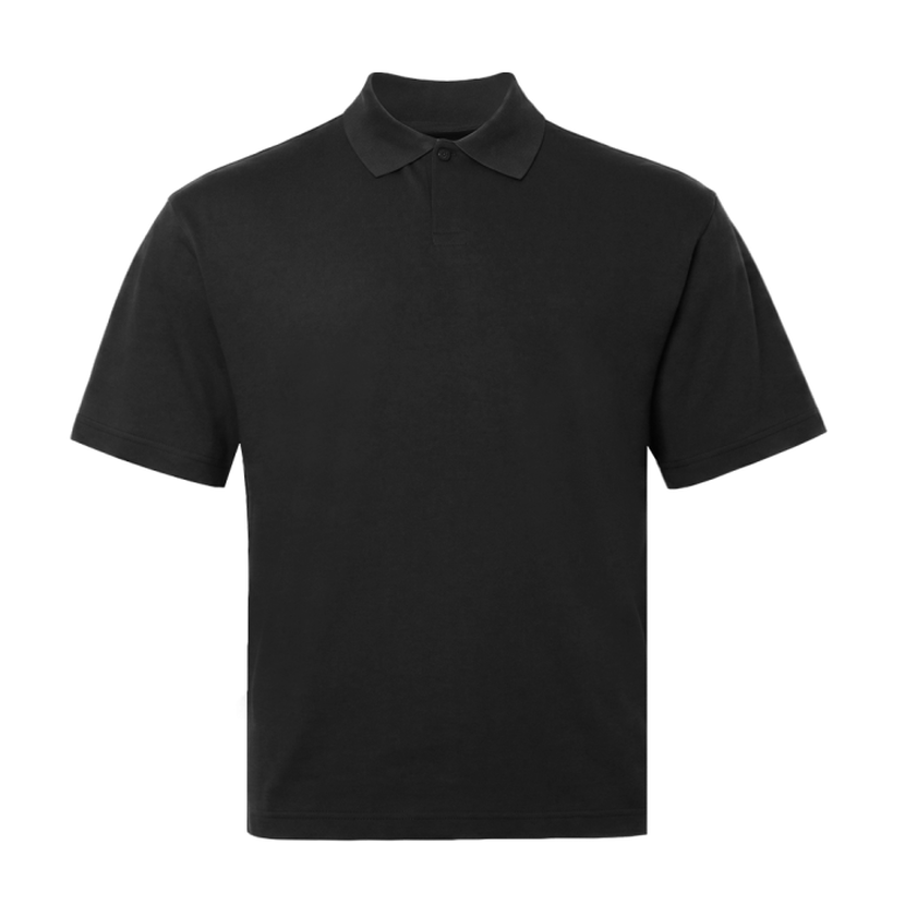 Поло STAN, хлопок 240, 401, Чёрный,  (20)  (44/XS)