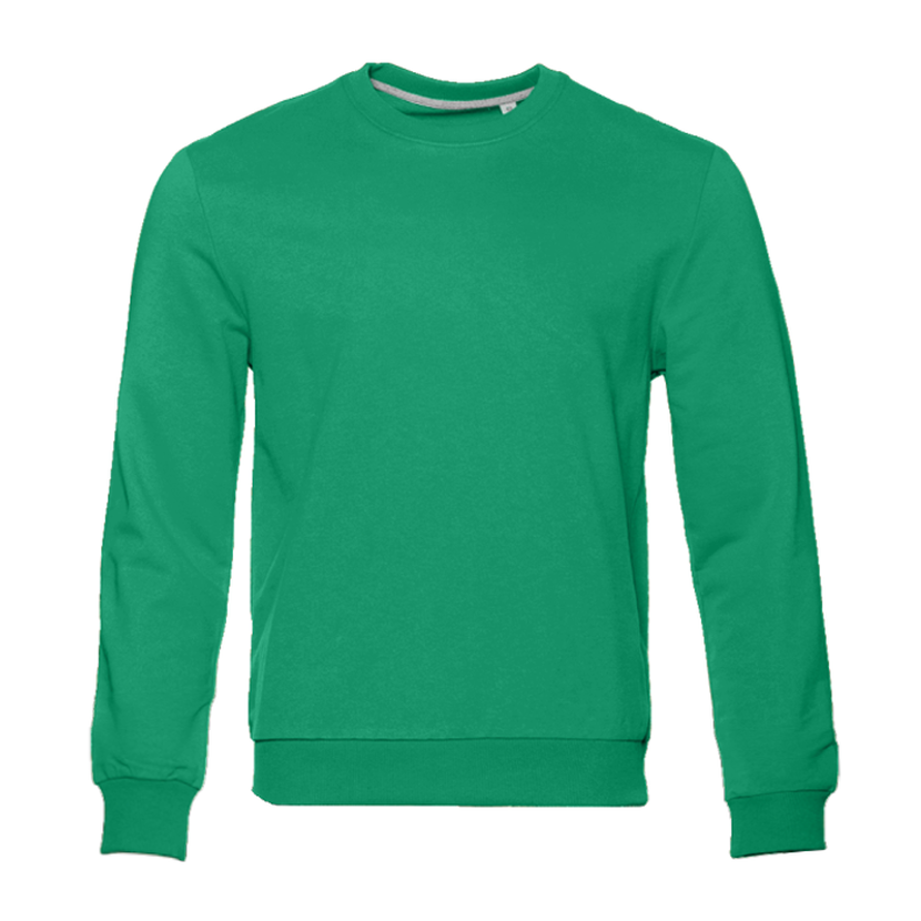 Свитшот унисекс STAN футер без начёса, 260, 63, Зелёный,  (30)  (44/XS)