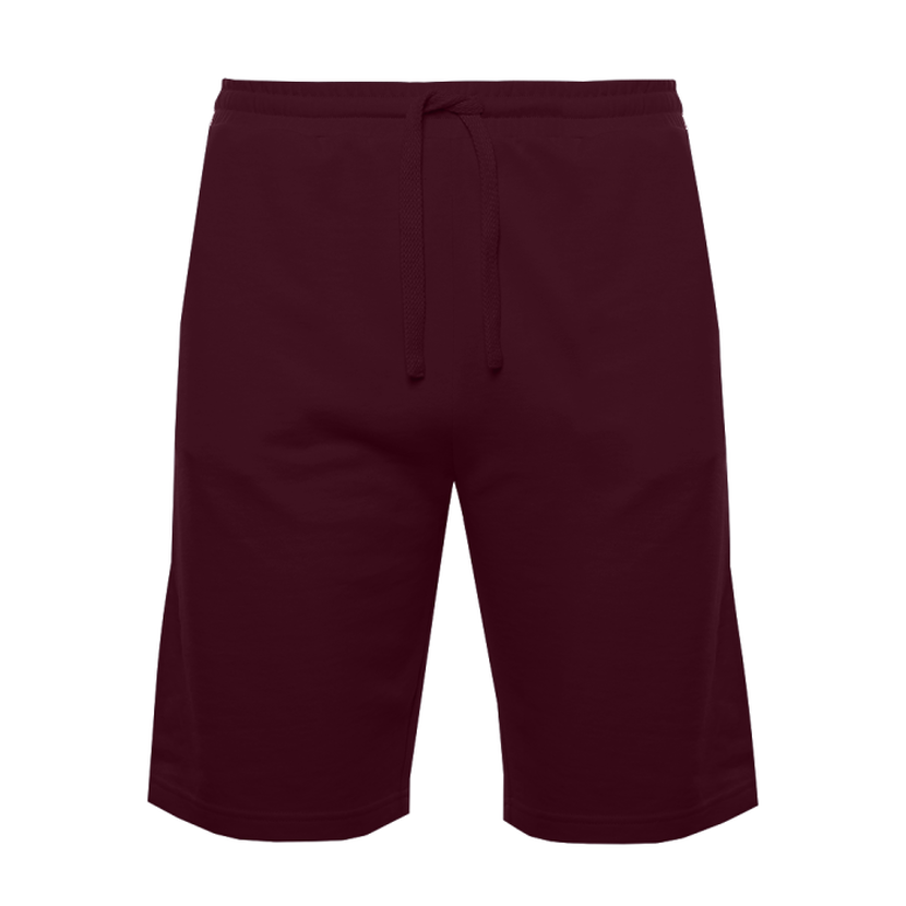 Шорты унисекс STAN футер, 260, 98, Бордовый,  (66)  (44/XS)